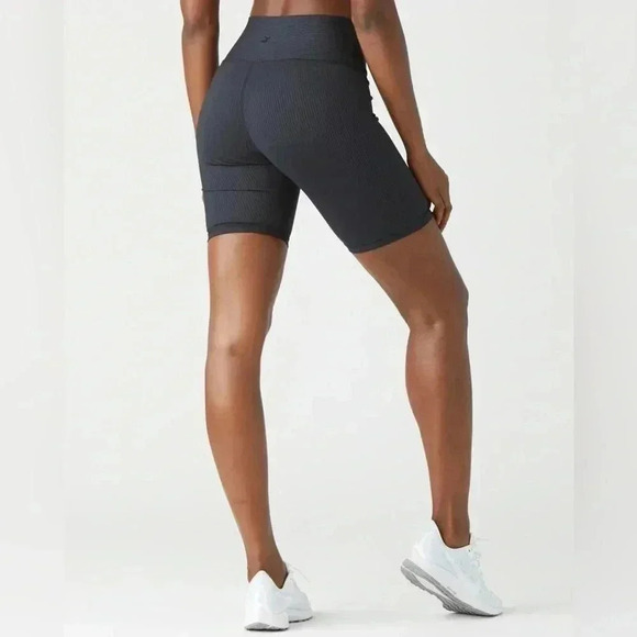 Cyclebar Ribbed Bike Shorts - Picture 2 of 6